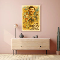 Celebrate the Legendary Jim Thorpe Poster