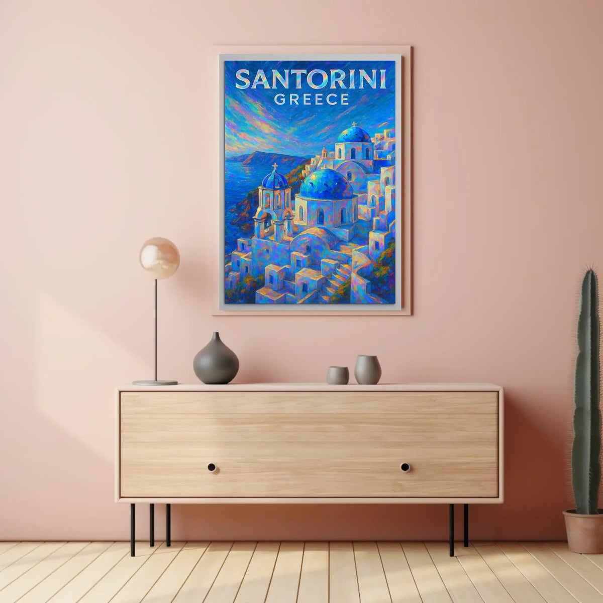 Santorini, Greece Poster