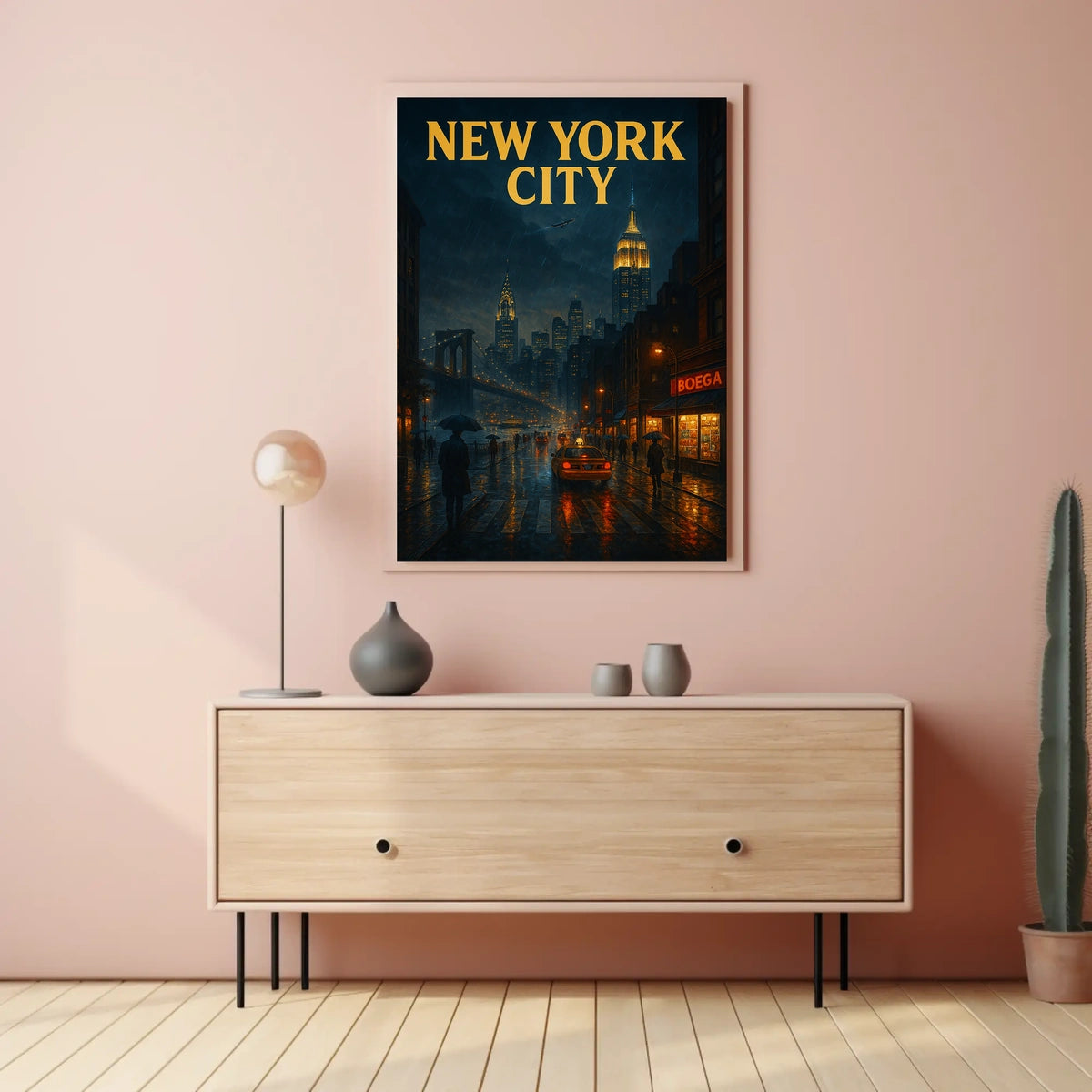New York City Nights Poster