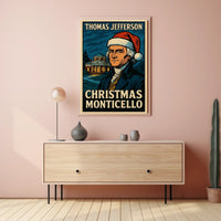 Thomas Jefferson Christmas At Poster