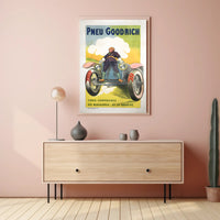 Pneu Goodrich Advertisement Poster