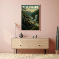 West Virginia Landscape Poster