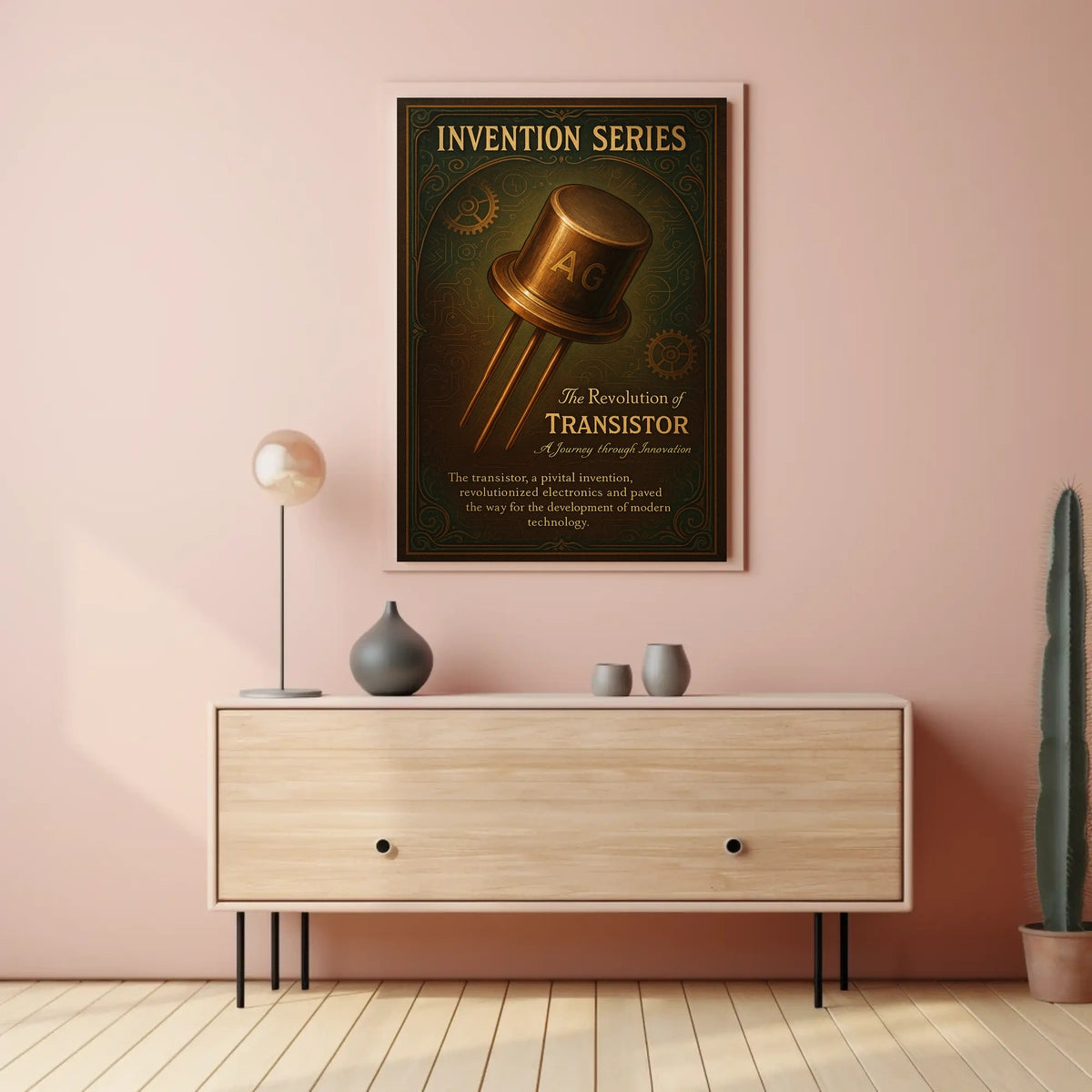 The Revolution Of Transistor Poster