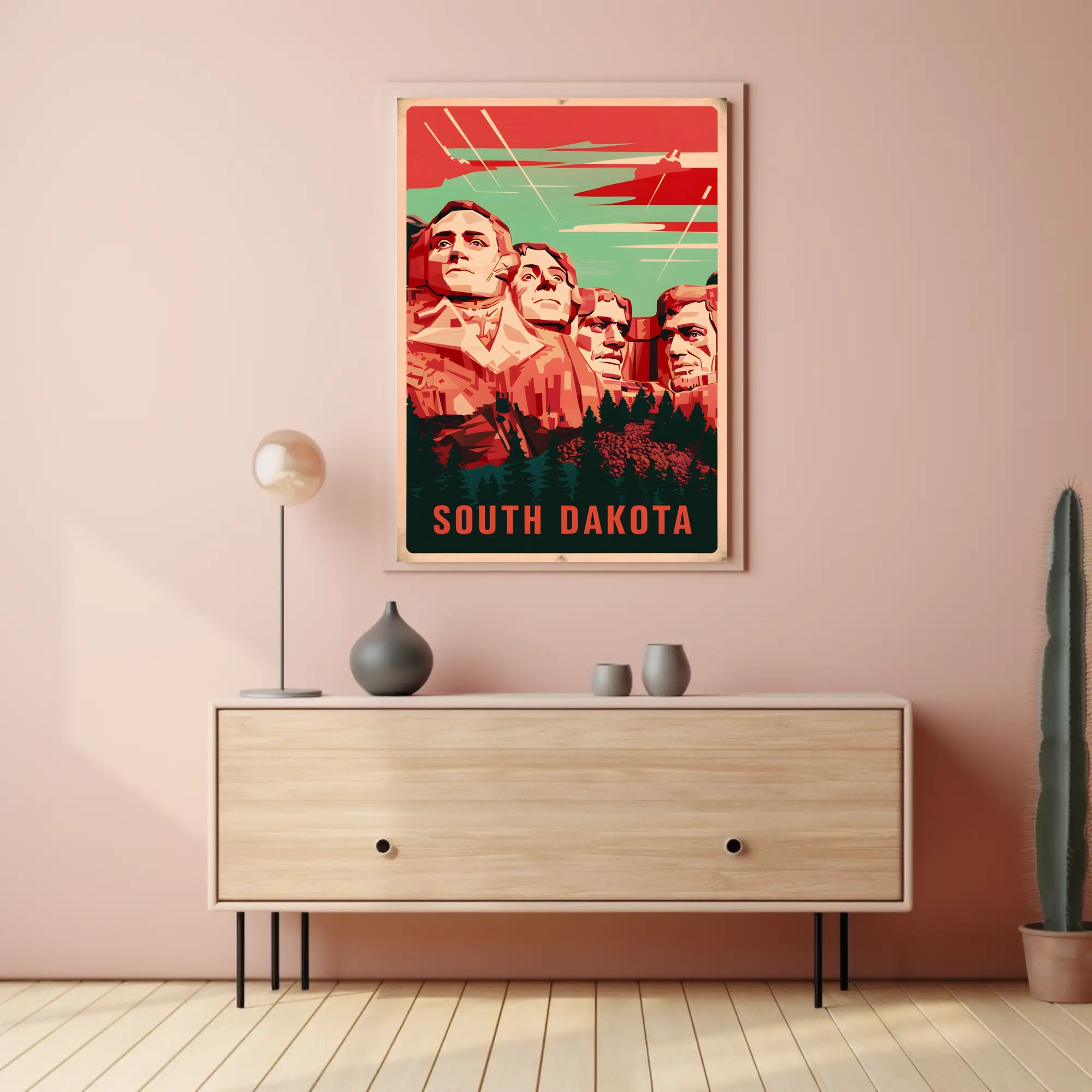 Mount Rushmore in South Dakota Poster