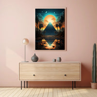 Celestial Reflections Poster