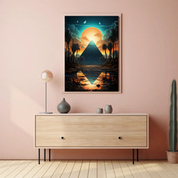 Celestial Reflections Poster
