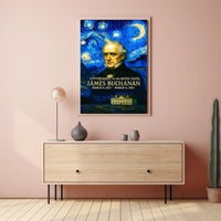 James Buchanan 15th President of the United States Presidential Masterpiece Series Poster