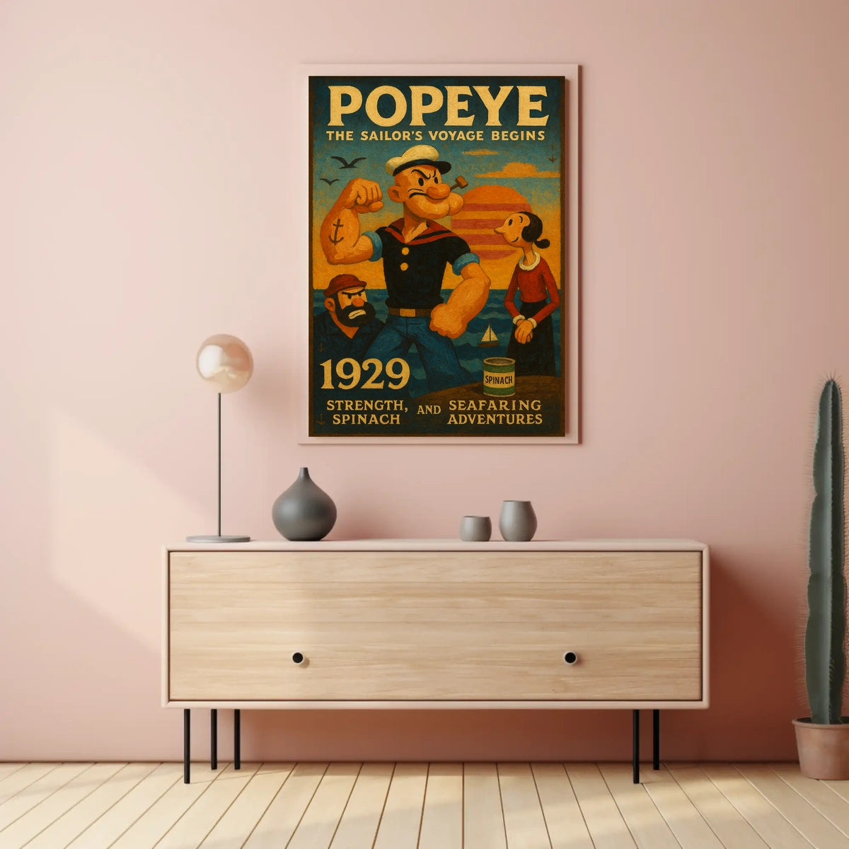 Popeye 1929 Art Poster POP-82