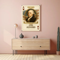 John Adams Second President History Print Legacy Poster