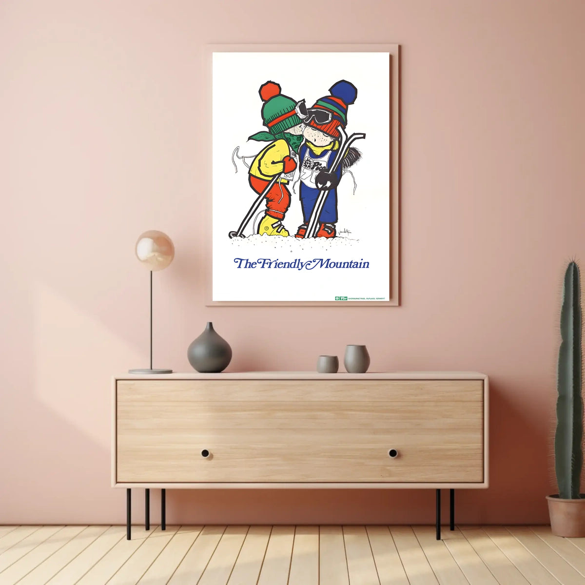The Friendly Mountain Poster