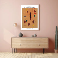 Zerstreut by Wassily Kandinsky 1930 Poster