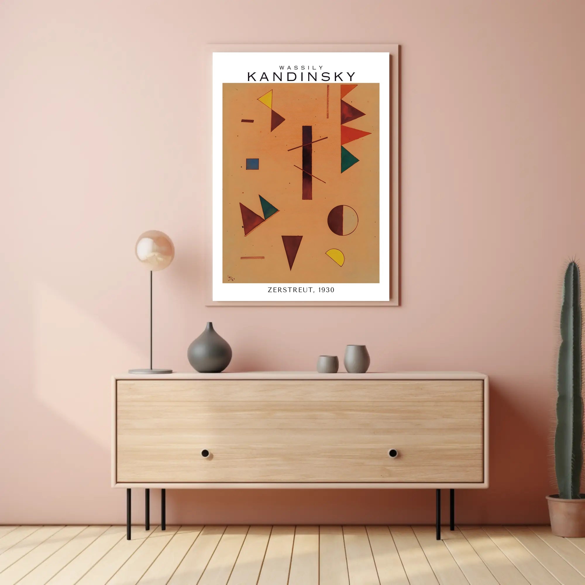 Zerstreut by Wassily Kandinsky 1930 Poster