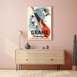 Grafix Le Fart Liquide Des Champions Poster