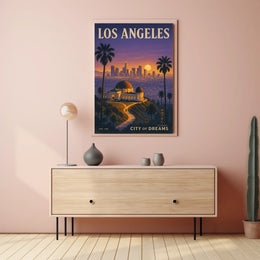 Los Angeles City of Dreams Poster