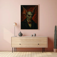 Vampire Horror Art Poster for Fantasy or Mythology Poster