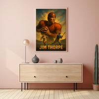 Jim Thorpe A Legendary Athlete Poster