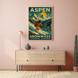 Aspen Snowmass Adventure Poster