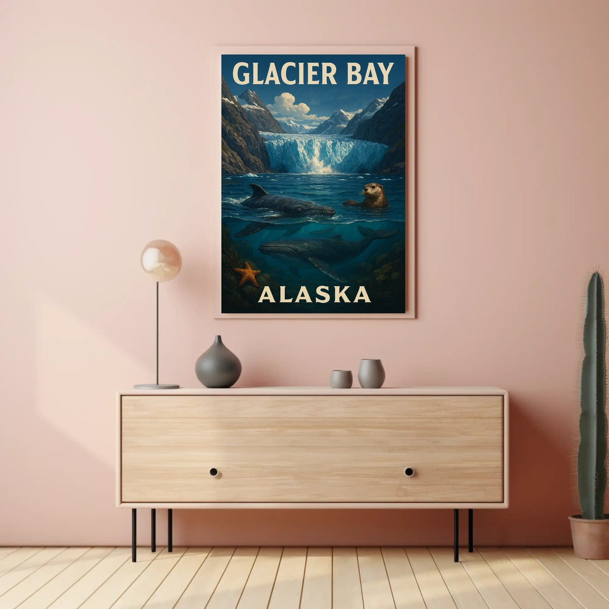 Glacier Bay, Alaska Poster