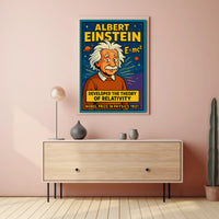Albert Einstein Theory Of Relativity Poster