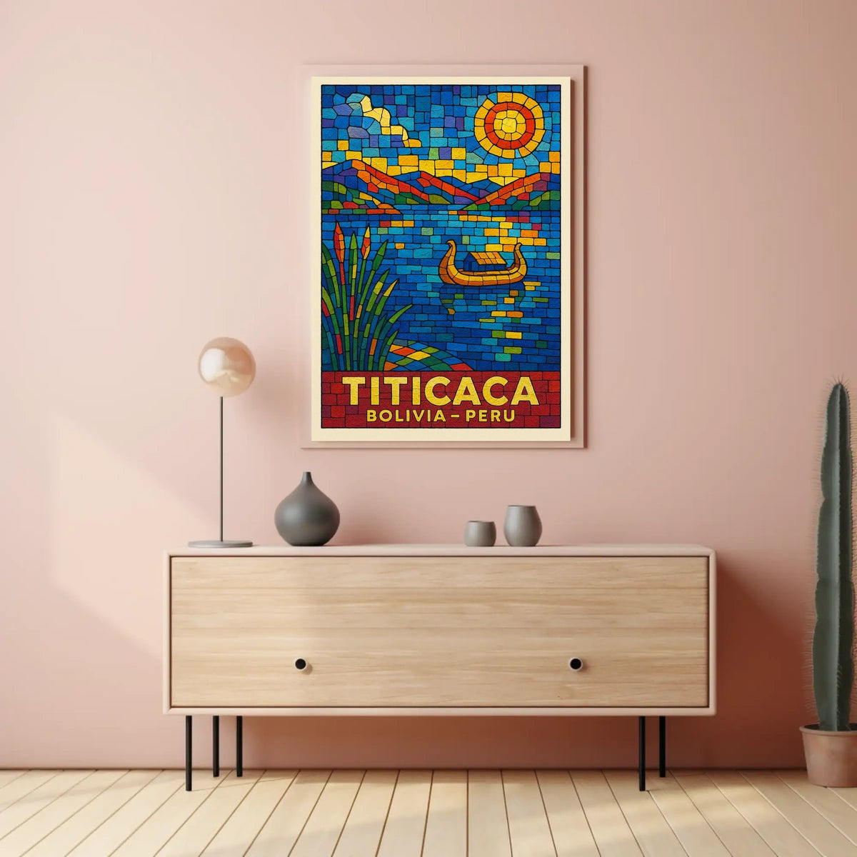 Titicaca Bolivia-Peru Poster