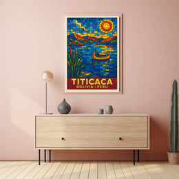 Titicaca Bolivia-Peru Poster