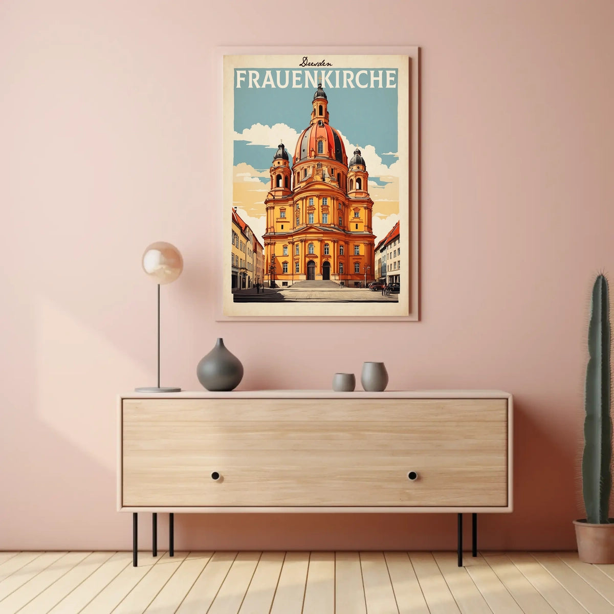 Frauenkirche in Dresden Poster