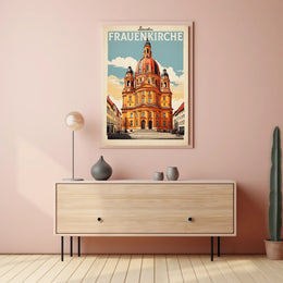 Frauenkirche in Dresden Poster