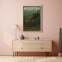 Mudfish Freshwater Species Poster