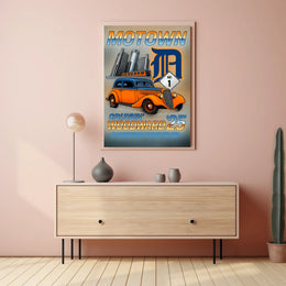 Motown Cruisin Woodward 25 Poster