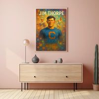 Jim Thorpe A Legendary Athlete Poster