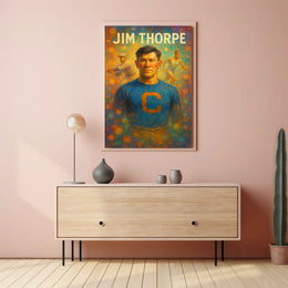 Jim Thorpe A Legendary Athlete Poster