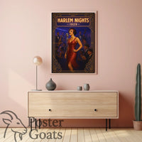Harlem Nights Jazz Age Music or Concert Poster