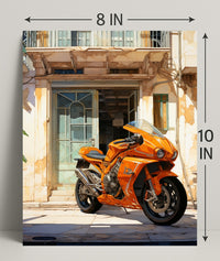 The Vibrant Ride Poster PosterGoat