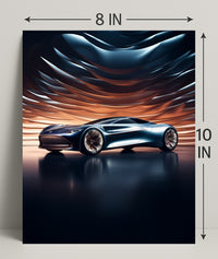 Futuristic Elegance Poster