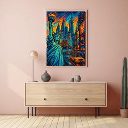 New York City Vibes Poster Wall Art Print NYC Decor