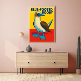 Blue-Footed Booby Poster