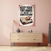 Protect the Constitution Political Propaganda Poster