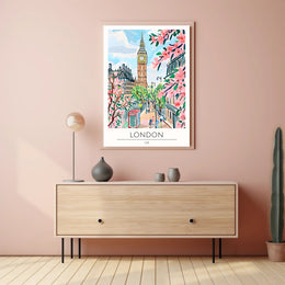 Springtime in London Poster PosterGoat