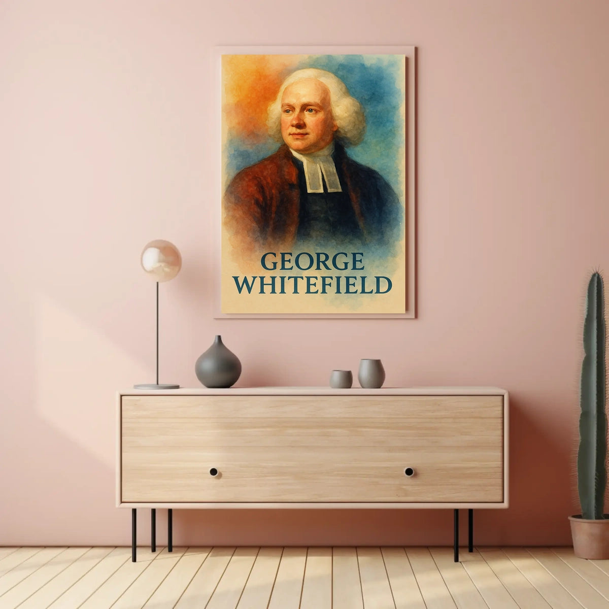 George Whitefield Historical Figure Inspires Historical or Presidential Poster