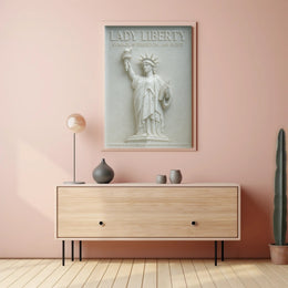 Lady Liberty Freedom Hope Cultural Heritage Poster