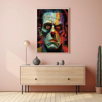 Fragmented Portrait Poster PosterGoat