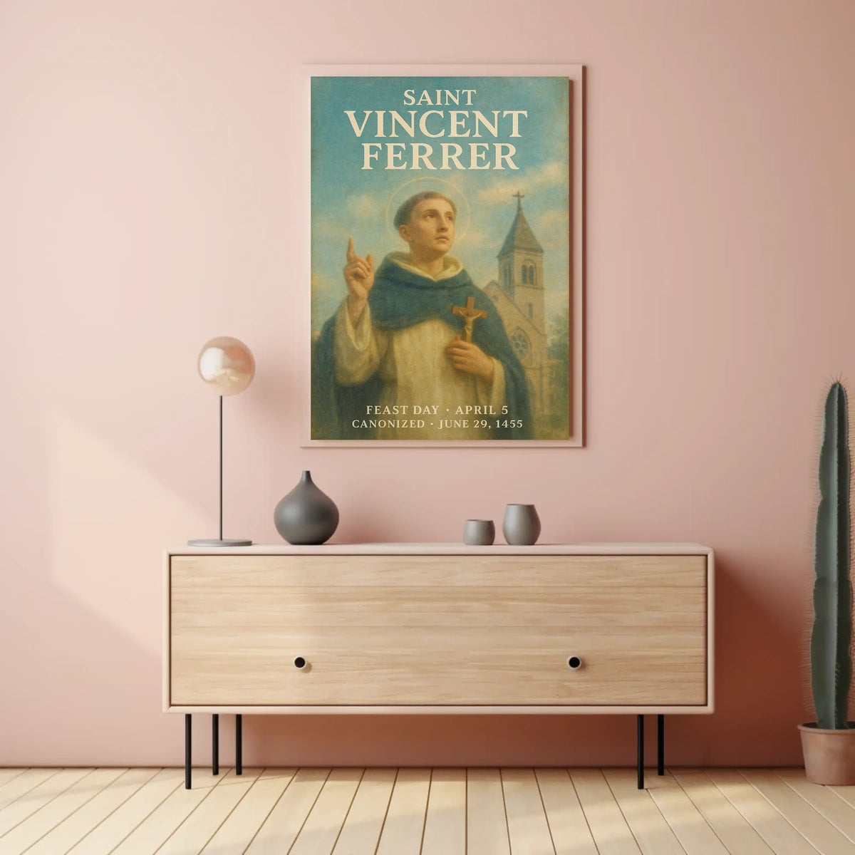 Saint Vincent Ferrer Poster