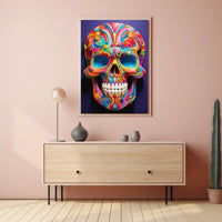 Day of the Dead Cultural Heritage Poster Wall Art