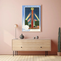 The Star Pylon 1939 Worlds Fair Poster Abstract Wall Art