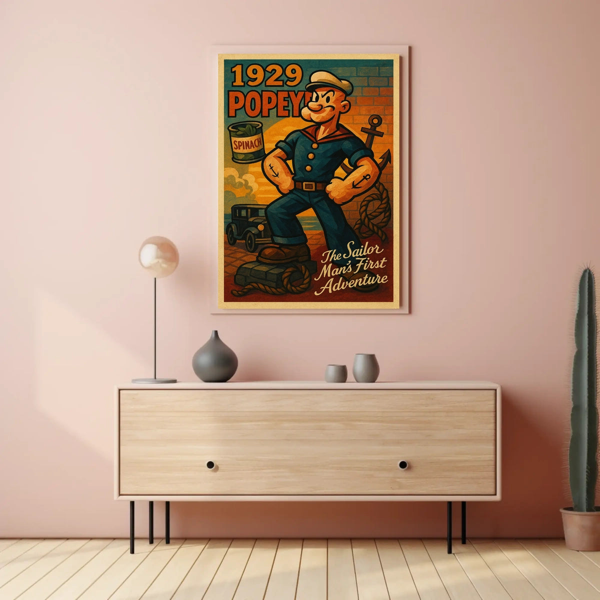 Popeye 1929 Art Poster POP-76