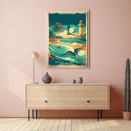 Coastal Serenity Poster