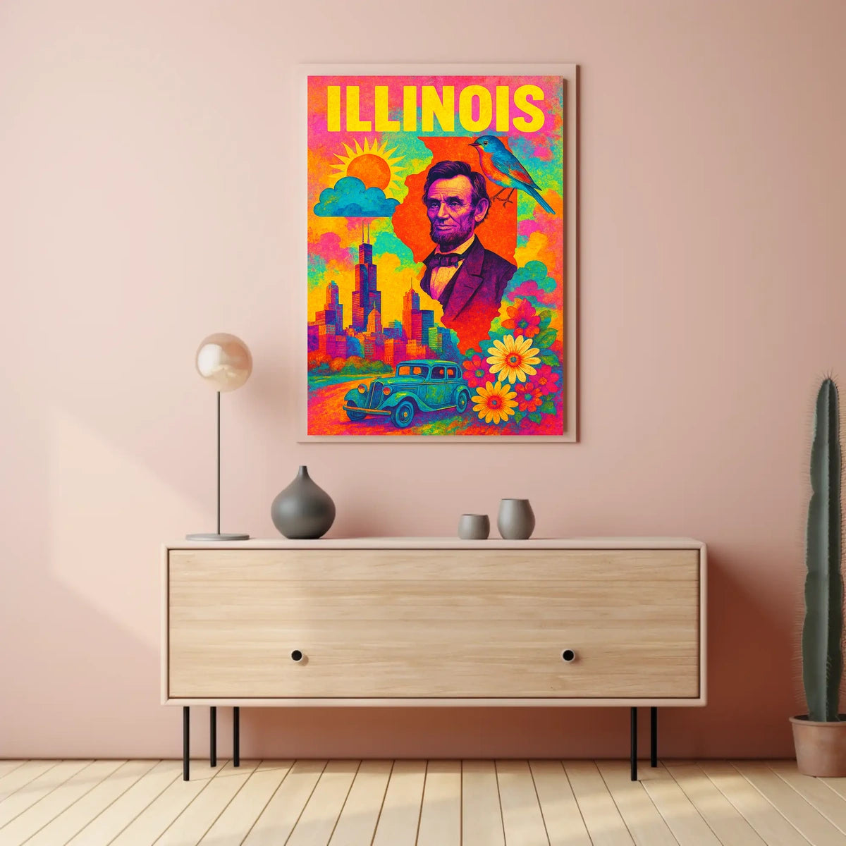 Illinois Tribute Poster