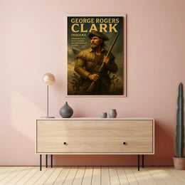 George Rogers Clark Revolutionary War Poster