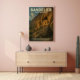 Bandelier National Monument Poster