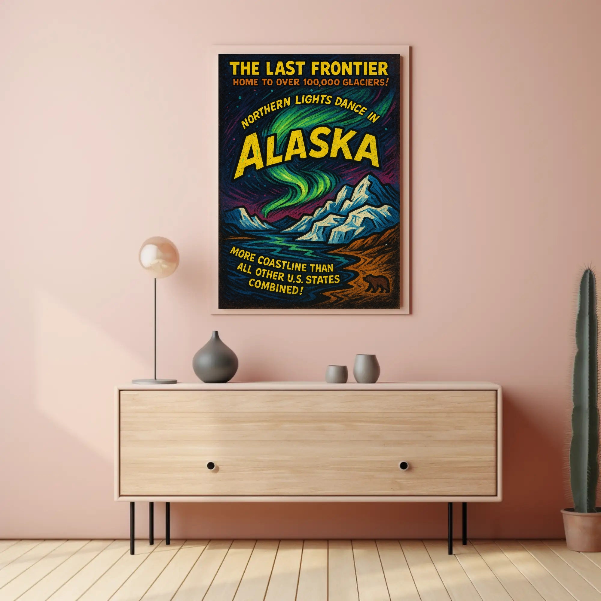 The Last Frontier Alaska Poster